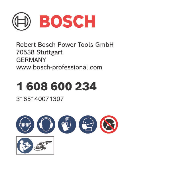 BOSCH PRO Metal Konischer Schleiftopf, 90 x 110 x 55 mm, K60