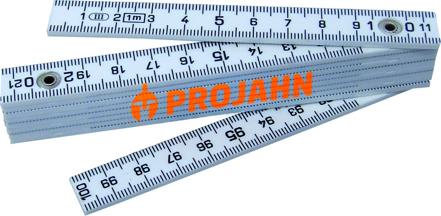 PROJAHN Gliedermassstab Kunststoff 1 m