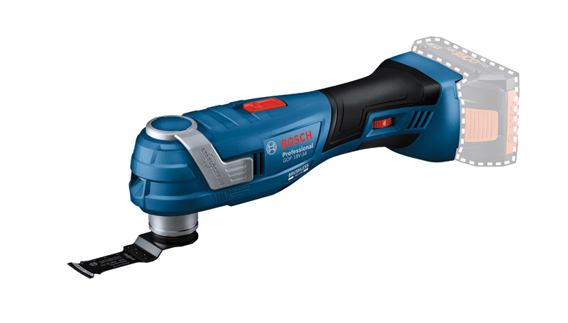 BOSCH Akku-Multi-Cutter GOP 18V-34, Starlock Tauchsägeblätter+diverses Zubehör, L-BOXX BOSCH Akku-Multi-Cutter GOP 18V-34, Starlock Tauchsägeblätter+diverses Zubehör, L-BOXX