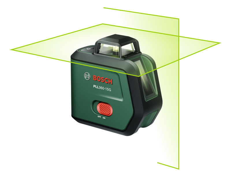 BOSCH Kreuzlinien-Laser PLL360-15G, 1 x Akku BA 3.6V 2.0Ah BOSCH Kreuzlinien-Laser PLL360-15G, 1 x Akku BA 3.6V 2.0Ah