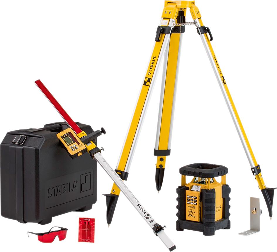 STABILA Rotationslaser LAR 350, 9-teiliges Set STABILA Rotationslaser LAR 350, 9-teiliges Set