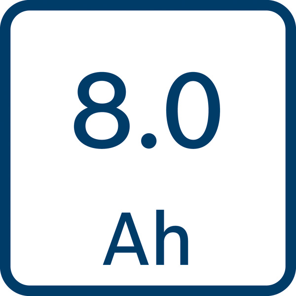 BOSCH Akkupack ProCORE 18 Volt, 8.0 Ah BOSCH Akkupack ProCORE 18 Volt, 8.0 Ah