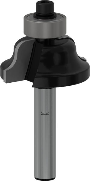 BOSCH PRO Profilfräser klassisch, R 1/32", Schaft 1/4"