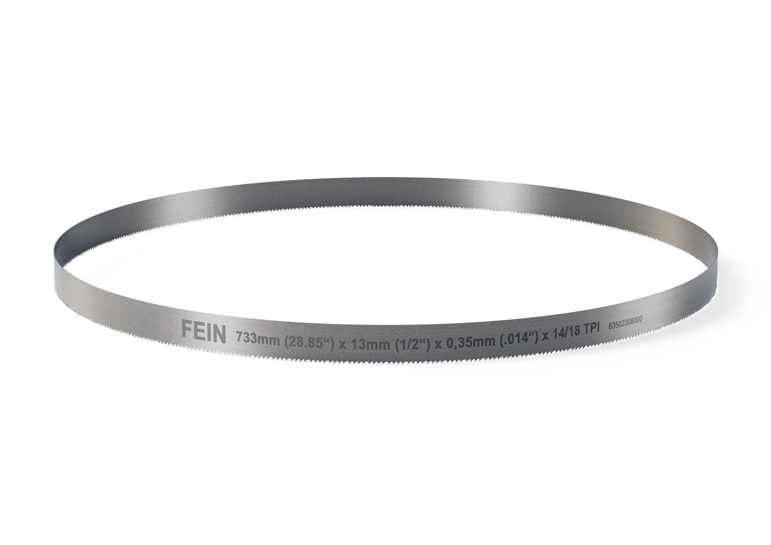 FEIN Bandsägeblatt für Metall und Kunststoff BIM 733 T14 MS FEIN Bandsägeblatt für Metall und Kunststoff BIM 733 T14 MS