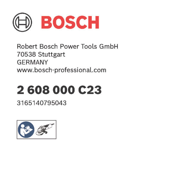BOSCH PRO Stützteller Round Nut, M14, 115; 125 mm BOSCH PRO Stützteller Round Nut, M14, 115; 125 mm