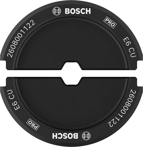 BOSCH PRO Presseinsatz, E6 CU, 6 mm², Kupfere