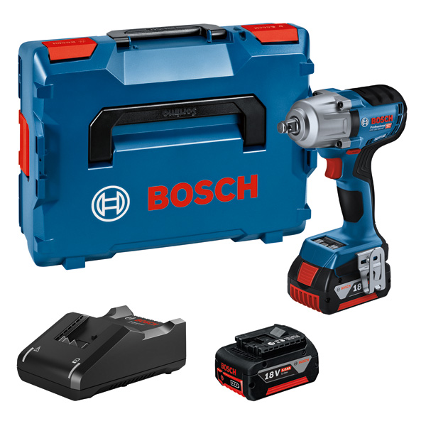 BOSCH Akku-Drehschlagschrauber GDS 18V-450 HC, 2 x Akku GBA 18V 5.0Ah in L-BOXX BOSCH Akku-Drehschlagschrauber GDS 18V-450 HC, 2 x Akku GBA 18V 5.0Ah in L-BOXX