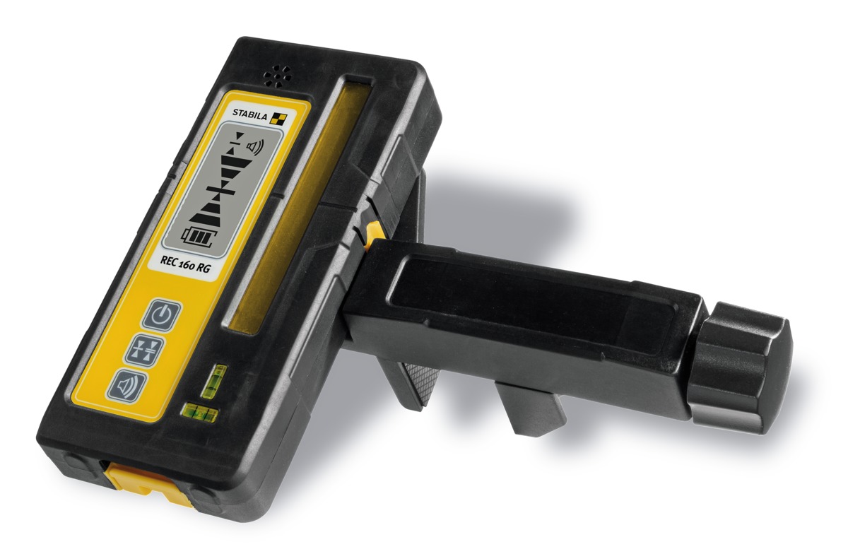 STABILA Empfänger REC 160 RG, Receiver für Rotationslaser, für rote und grüne Laserstrahlen
