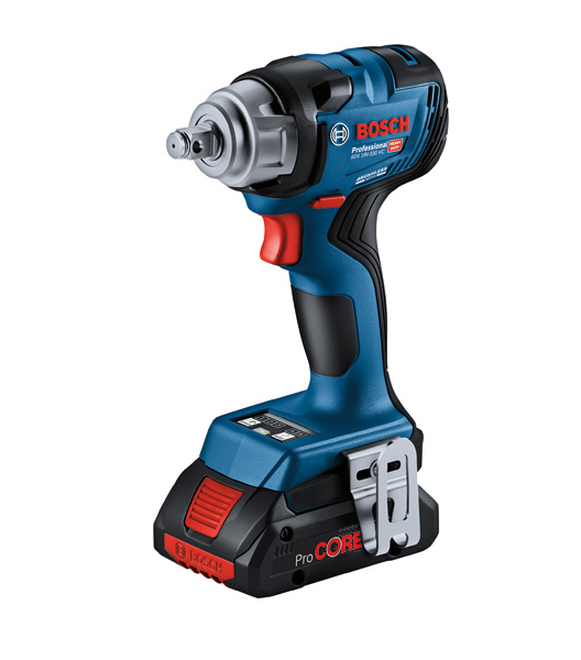 BOSCH Akku-Drehschlagschrauber GDS 18V-330 HC, L-BOXX 136, 2 x Akku ProCORE18V 4.0Ah