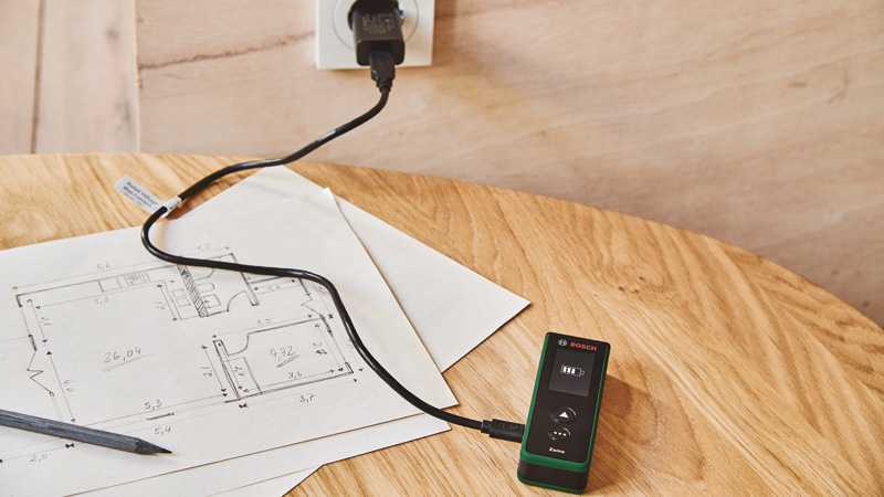 BOSCH Digitaler Laser-Entfernungsmesser Zamo
