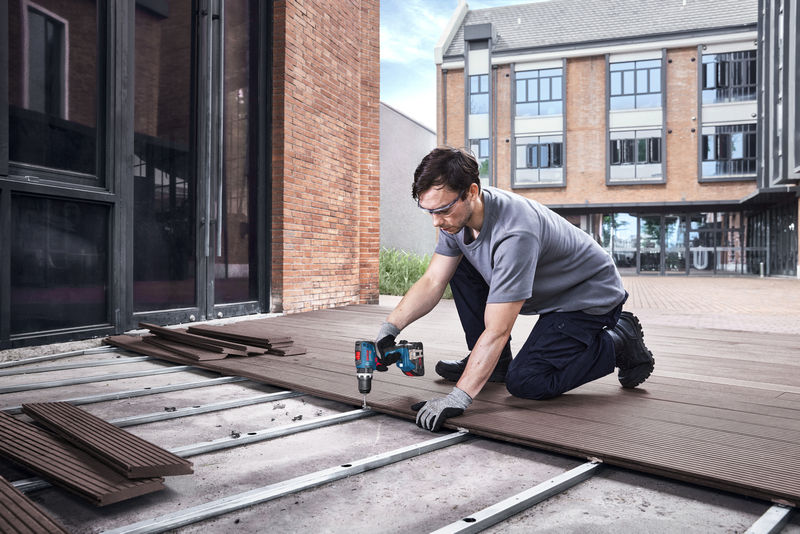BOSCH Akku-Schlagbohrschauber GSB 18V-65, 3 x Akku ProCORE18V 4.0Ah, L-BOXX 136
