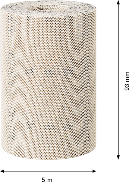 BOSCH EXPERT M480 Schleifnetzrolle, 93x5000mm, K24 BOSCH EXPERT M480 Schleifnetzrolle, 93x5000mm, K24