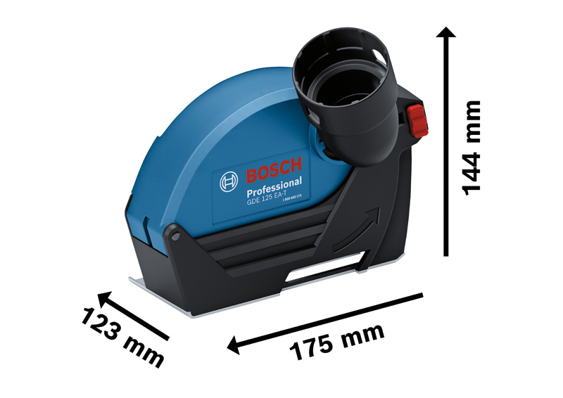 BOSCH Absaughaube Easy-Adjust GDE 125 EA-T, Systemzubehör BOSCH Absaughaube Easy-Adjust GDE 125 EA-T, Systemzubehör