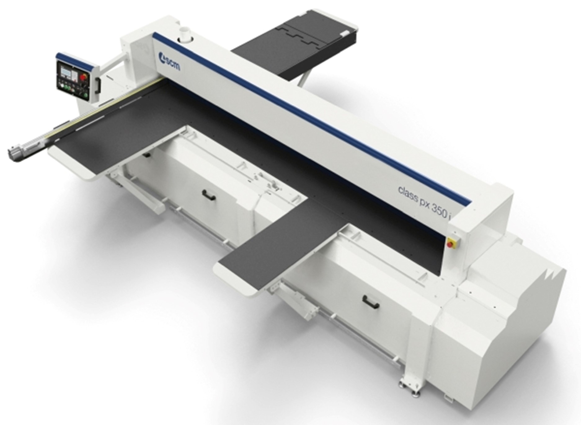 SCM Formatkreissäge mit beweglichem und verstellbarem Sägeaggregat class px 350i