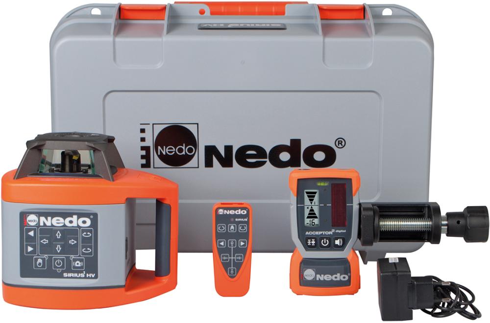 NEDO Rotationslaser Sirius HV, Easy Control NEDO Rotationslaser Sirius HV, Easy Control