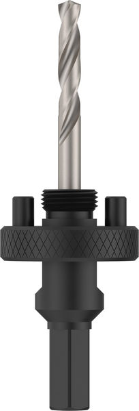 BOSCH Aufsteckhalter und Zentrierbohrer für Lochsäge, 32-210 x 44 mm
