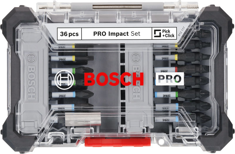 BOSCH PRO Impact Schrauberbit Set, 36-tlg
