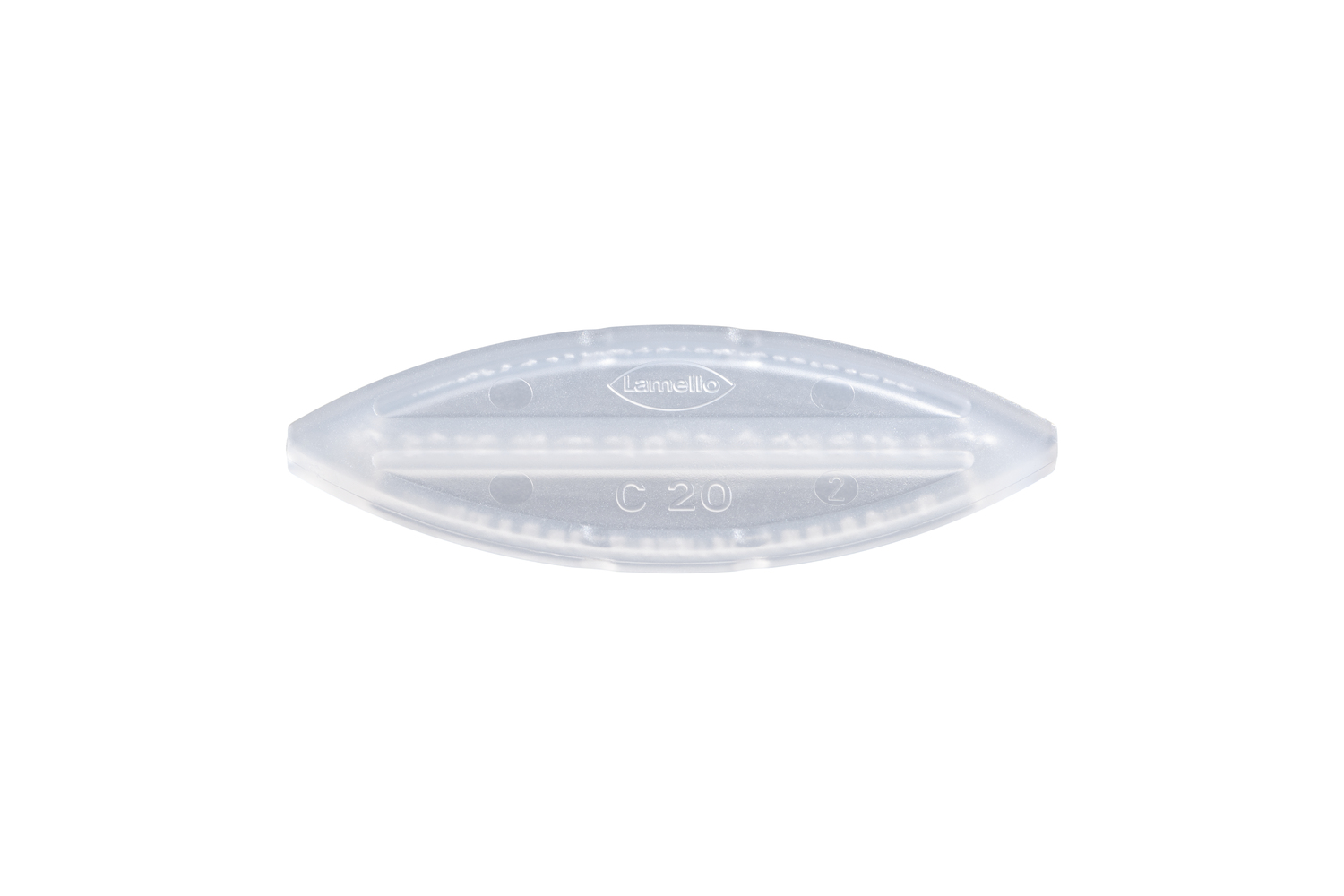 LAMELLO C20 transparente Lamelle, 2500 Stück