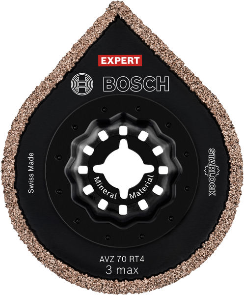 BOSCH EXPERT AVZ 70 RT4 3 max Fugenentfernungsplatte, Ø 70 mm