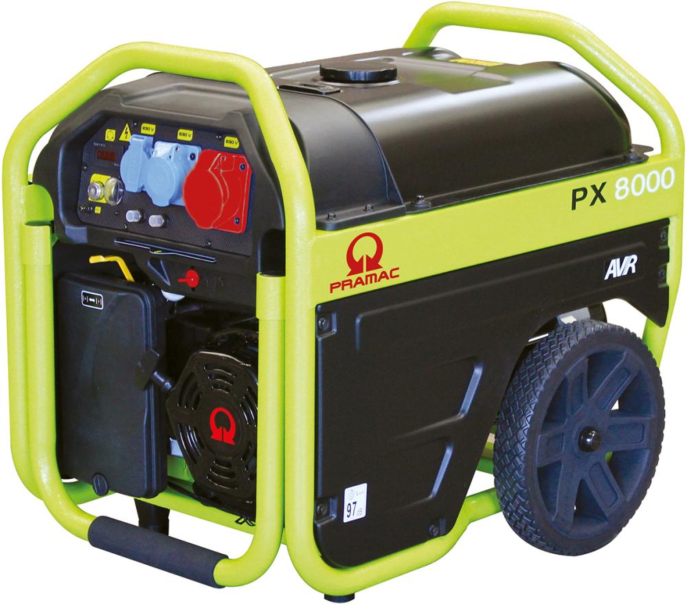 PRAMAC Stromerzeuger Benzin PX 8000 T - Drehstrom
