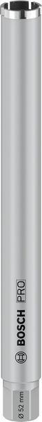 BOSCH PRO Nassbohrkrone, 52 x 450 mm, G 1 1/4 Zoll UNC