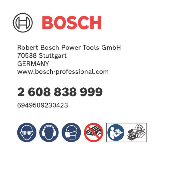 BOSCH PRO Hobelmesser-Set, 4-tlg
