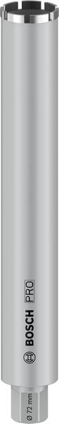 BOSCH PRO Nassbohrkrone, 72 x 450 mm, G 1 1/4 Zoll UNC