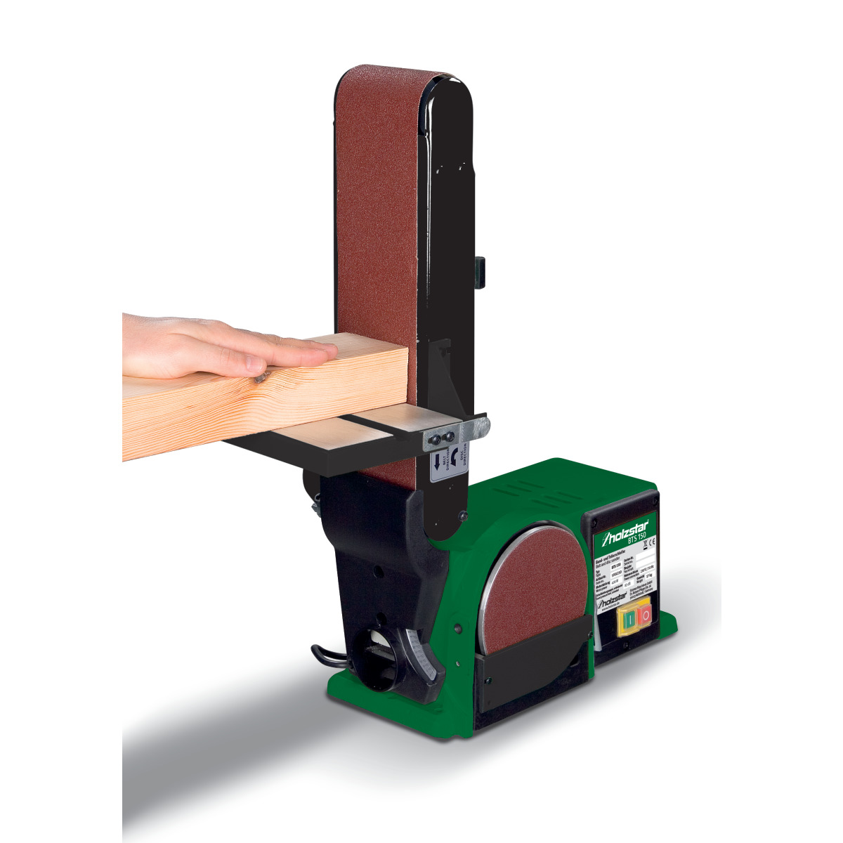 Holzstar Band- und Tellerschleifmaschine BTS 150
