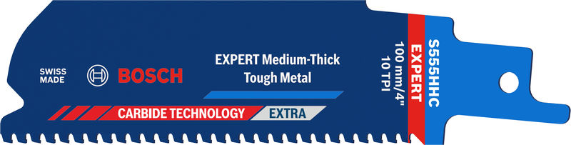 BOSCH EXPERT Medium-Thick Tough Metal S555HHC Säbelsägeblatt