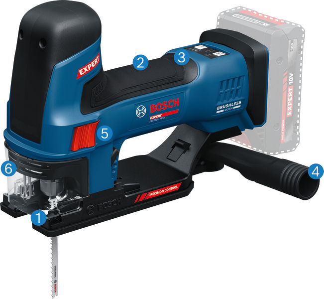 BOSCH Stichsäge EXST18V-155S BOSCH Stichsäge EXST18V-155S