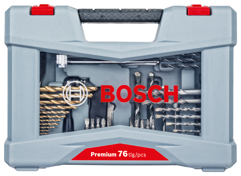 BOSCH 76-tlg. Premium X-Line Bohrer- und Schrauber-Set BOSCH 76-tlg. Premium X-Line Bohrer- und Schrauber-Set