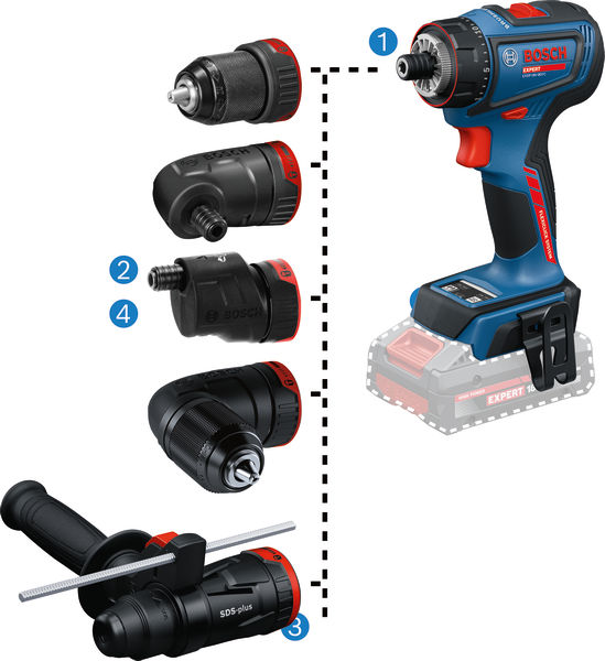 BOSCH EXPERT Akku-Bohrschrauber EXSR18V-90FC, L-BOXX 136