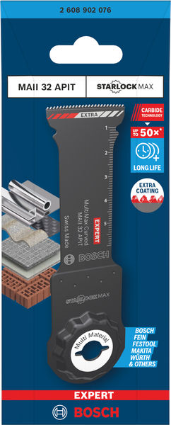 BOSCH EXPERT PAIZ 32 AIT MetalMax Tauchsägeblatt, 32 x 70 mm BOSCH EXPERT PAIZ 32 AIT MetalMax Tauchsägeblatt, 32 x 70 mm