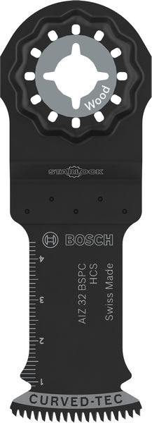 BOSCH AIZ 32 BSPC Holz Tauchsägeblatt, Starlock, 32 x 50 mm, 10-tlg.