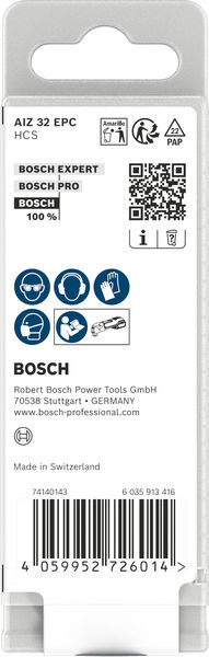 BOSCH AIZ 32 EPC Holz Tauchsägeblatt, Starlock, 32 x 50 mm, 10-tlg.