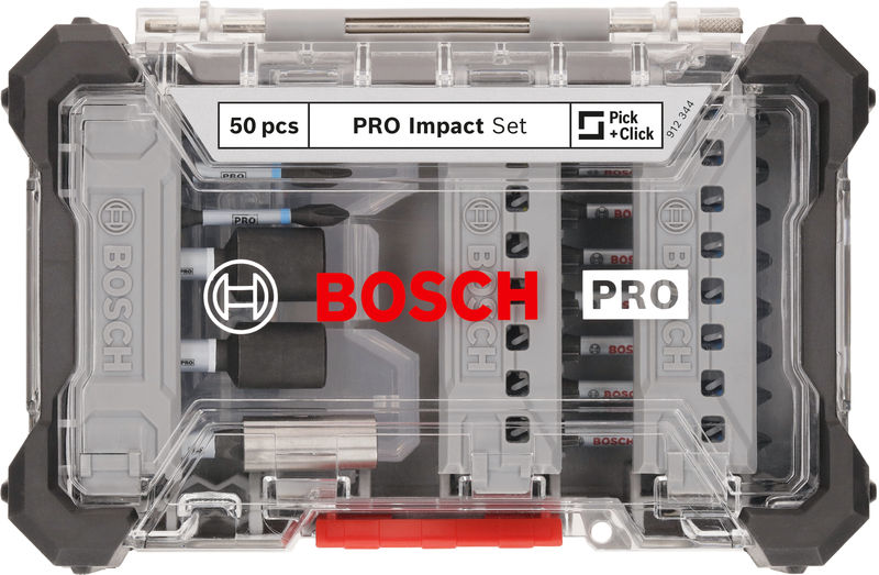 BOSCH PRO Impact Schrauberbit Set, 50-tlg. BOSCH PRO Impact Schrauberbit Set, 50-tlg.
