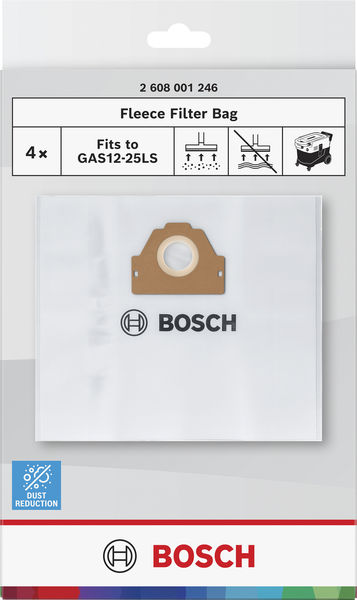 BOSCH Fleece Beutel, 480 x 550 mm, 10 l