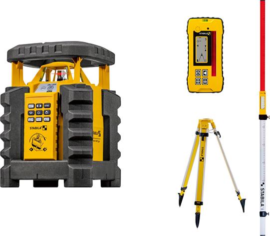 STABILA Rotationslaser LAR 350, 9-teiliges Set