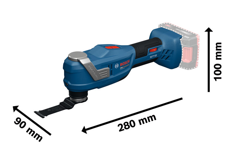 BOSCH Multifunktionswerkzeug GOP18V-30 in L-BOXX BOSCH Multifunktionswerkzeug GOP18V-30 in L-BOXX