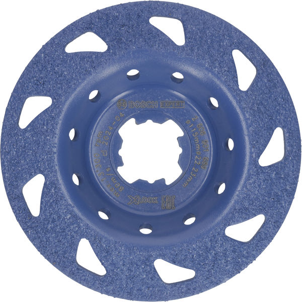 BOSCH EXPERT Multi Material Carbide-Topfscheibe fein, schräg, X-LOCK, 115 mm, 22,23 mm BOSCH EXPERT Multi Material Carbide-Topfscheibe fein, schräg, X-LOCK, 115 mm, 22,23 mm