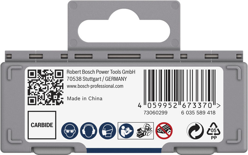 BOSCH PRO Hobelmesser, 82 x 5,5 x 1,1 mm, 10 Stk