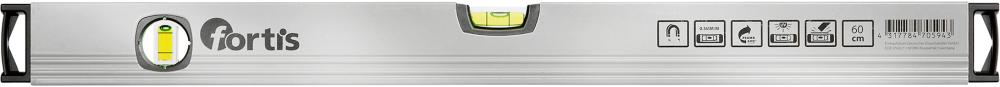 FORTIS Magnet-Wasserwaage LM 60cm FORTIS FORTIS Magnet-Wasserwaage LM 60cm FORTIS