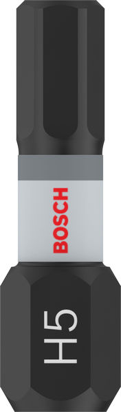 BOSCH PRO Hex Impact Bit, H5, 25 mm, 2-tlg. BOSCH PRO Hex Impact Bit, H5, 25 mm, 2-tlg.
