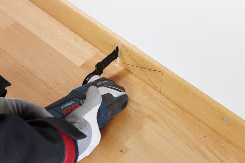 BOSCH AII 65 BSPC Holz Tauchsägeblatt, Starlock, 65 x 40 mm