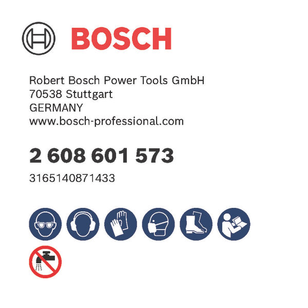BOSCH Diamanttopfscheibe Standard for Concrete BOSCH Diamanttopfscheibe Standard for Concrete