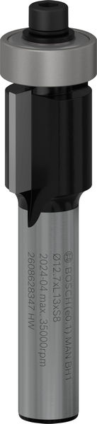 BOSCH PRO Bündigfräser mit untenlieg. Führungskugellager, Ø 12,7 x L 13, Schaft 8 mm