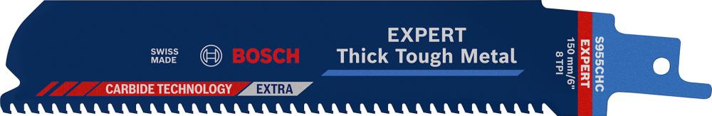 BOSCH EXPERT S955CHC Thick Tough Metal Säbelsägeblatt, 10-tlg.