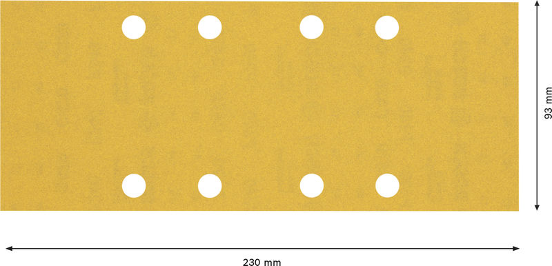 BOSCH EXPERT C470 Schleifblatt, 80x133mm, K240, 8 Löcher, 50-tlg. BOSCH EXPERT C470 Schleifblatt, 80x133mm, K240, 8 Löcher, 50-tlg.