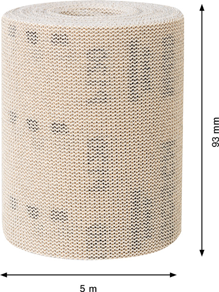 BOSCH EXPERT M480 Schleifnetzrolle, 93x5000mm, K12 BOSCH EXPERT M480 Schleifnetzrolle, 93x5000mm, K12