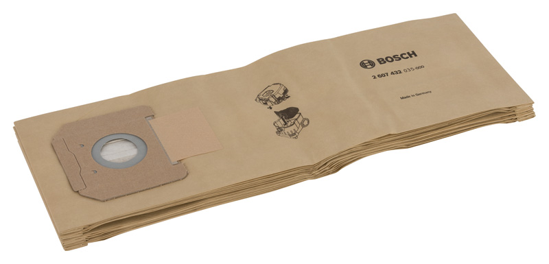 BOSCH Papierfilterbeutel für GAS 35 L AFC; GAS 35 L SFC+; GAS 35 M AFC